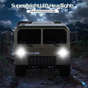  ماشین کنترلی شارژی آفرود مدل GoolRC Fayee RC Military Truck, 2.4GHz_اسباب بازی